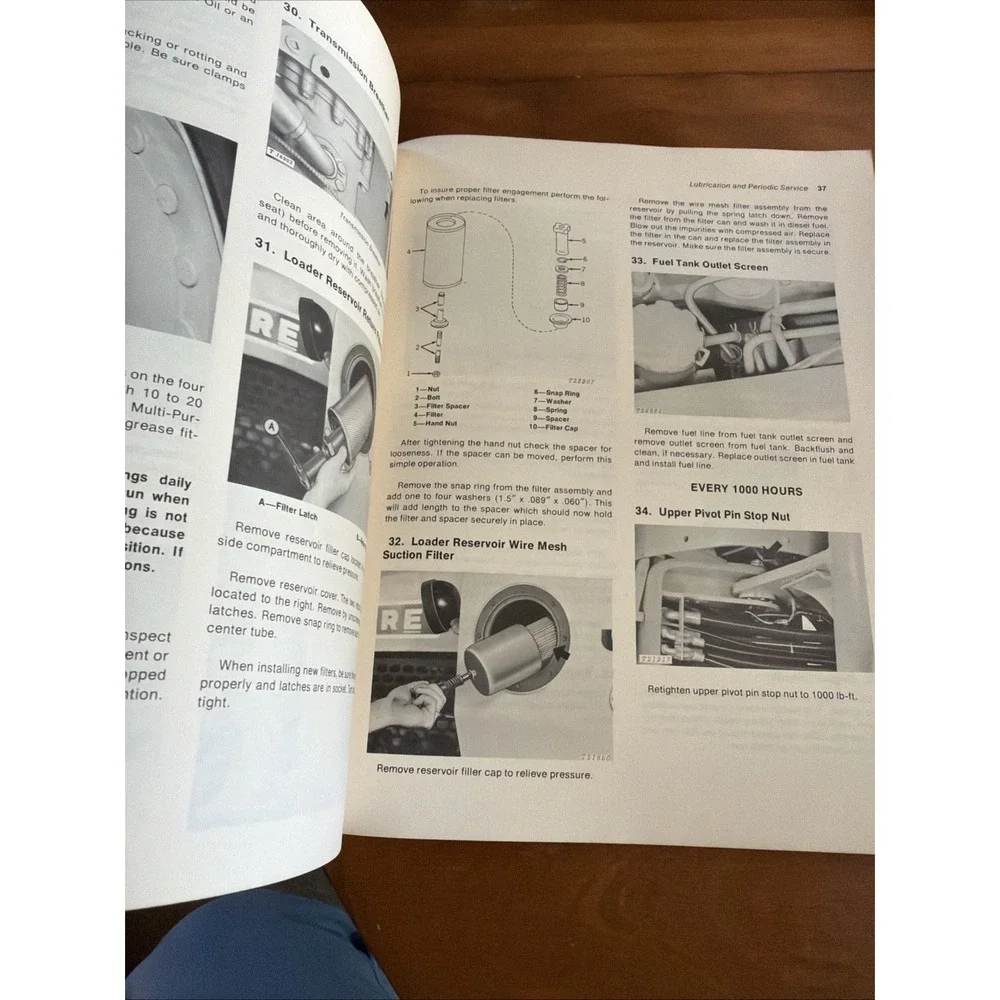 John Deere 644-A Loader OM-T41431 Issue D3 Operator's Manual